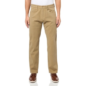 image:imageDockers Mens Dockers Mens AllDay 5Pocket Straight Fit with All Seasons TechNew British Khaki Stretch