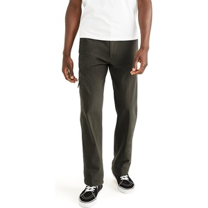 image:imageDockers Mens Goto Cargo Straight Fit Smart 360 Flex Pants Standard and Big amp TallRifle Green Stretch