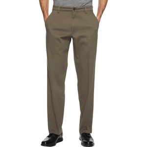 image:imageDockers Mens Straight Fit Easy Khaki PantsDark Pebble Stretch