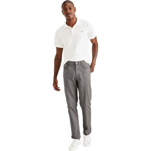 image:imageDockers Mens Straight Fit Jean Cut All Seasons Tech PantsBurma Grey Stretch