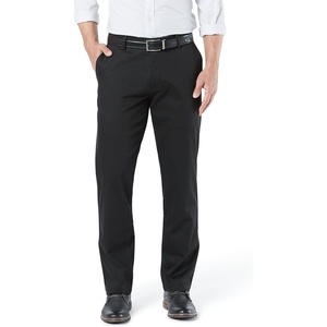 image:imageDockers Mens Straight Fit Signature Lux Cotton Stretch Khaki PantBlack Stretch