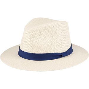 image:imageDockers Mens Straw Fedora and Panama HatNavy Band