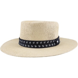image:imageDockers Mens Straw Fedora and Panama HatTanNavy