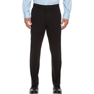 image:imageStraight Fit Workday Khaki Smart 360 Flex Pants Regular and Big amp TallBlack Stretch