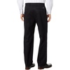 image:imageClassic Fit Signature Iron Free Khaki with Stain Defender Pants  Pleated Regular and Big amp TallBeautiful Black Stretch