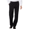 image:imageClassic Fit Signature Iron Free Khaki with Stain Defender Pants  Pleated Regular and Big amp TallBeautiful Black Stretch
