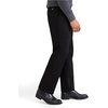 image:imageClassic Fit Signature Iron Free Khaki with Stain Defender Pants  Pleated Regular and Big amp TallBeautiful Black Stretch