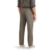 image:imageClassic Fit Signature Iron Free Khaki with Stain Defender Pants  Pleated Regular and Big amp TallDark Pebble