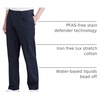 image:imageClassic Fit Signature Iron Free Khaki with Stain Defender Pants  Pleated Regular and Big amp TallNavy Blazer Stretch