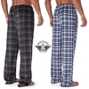 image:imageDOCKERS Fleece Pajama Pants for Men 2 Pack Lounge Sleepwear with PocketsAsst 2