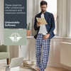 image:imageDOCKERS Fleece Pajama Pants for Men 2 Pack Lounge Sleepwear with PocketsAsst 2