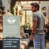image:imageDOCKERS Fleece Pajama Pants for Men 2 Pack Lounge Sleepwear with PocketsAsst 2