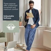 image:imageDOCKERS Fleece Pajama Pants for Men 2 Pack Lounge Sleepwear with PocketsAsst 3