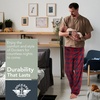image:imageDOCKERS Fleece Pajama Pants for Men 2 Pack Lounge Sleepwear with PocketsAsst 3