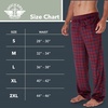 image:imageDOCKERS Fleece Pajama Pants for Men 2 Pack Lounge Sleepwear with PocketsAsst 4