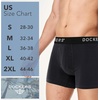 image:imageDOCKERS Mens Boxer Briefs Breathable Cotton Underwear for Men Pack of 5Castlerock  Heather Charcoal  Valentines Floral 1  Heather Grey  Black