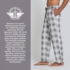 image:imageDOCKERS Mens Pajama Pants Fuzzy Plaid Soft Fleece Lounge PJ Pajama BottomsPlaid 2