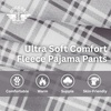 image:imageDOCKERS Mens Pajama Pants Fuzzy Plaid Soft Fleece Lounge PJ Pajama BottomsPlaid 2