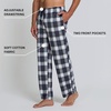 image:imageDOCKERS Mens Pajama Pants Fuzzy Plaid Soft Fleece Lounge PJ Pajama BottomsPlaid 3