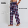 image:imageDOCKERS Mens Pajama Pants Fuzzy Plaid Soft Fleece Lounge PJ Pajama BottomsPlaid 5