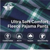 image:imageDOCKERS Mens Pajama Pants Fuzzy Plaid Soft Fleece Lounge PJ Pajama BottomsPlaid 6