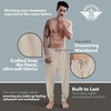 image:imageDOCKERS Mens Pajama Pants Lightweight Lounge Casual Sleep Pants for MenBeige Khaki