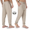 image:imageDOCKERS Mens Pajama Pants Lightweight Lounge Casual Sleep Pants for MenBeige Khaki