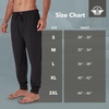 image:imageDOCKERS Mens Pajama Pants Lightweight Lounge Casual Sleep Pants for MenBlack