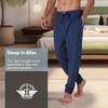 image:imageDOCKERS Mens Pajama Pants Lightweight Lounge Casual Sleep Pants for MenNavy Heather