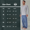 image:imageDOCKERS Mens Pajama Sets Plaid PJ Lounge Set Long Sleeve Shirt and PantsHeather Grey