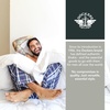 image:imageDOCKERS Mens Pajama Sets Plaid PJ Lounge Set Long Sleeve Shirt and PantsHeather Grey