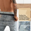 image:imageDOCKERS Mens Stretch Boxer Brief Underwear Stretch Cotton Underwear 4 PackNavy  Navy Heather  Charcoal Heather  Heather Grey