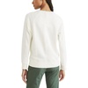 image:imageDOCKERS Womens Dockers Womens Classic Fit Brushed Terry Icon SweatshirtEgret Cream