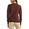 image:imageDOCKERS Womens Dockers Womens Crewneck Sweater Regular FitBitter Chocolate Burgundy