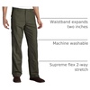 image:imageDockers Mens Classic Fit Comfort Cargo PantsRifle Green Stretch