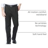 image:imageDockers Mens Classic Fit Easy Khaki Pants  Pleated Standard and Big amp TallBlack Stretch
