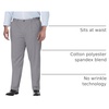 image:imageDockers Mens Classic Fit Easy Khaki Pants  Pleated Standard and Big amp TallBurma Grey Stretch