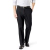 image:imageDockers Mens Classic Fit Signature Khaki Lux Cotton Stretch PantsBlack