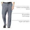 image:imageDockers Mens Classic Fit Signature Khaki Lux Cotton Stretch PantsBurma Grey