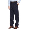 image:imageDockers Mens Classic Fit Signature Lux Cotton Stretch PantsPleated Regular and Big amp TallDockers Navy Stretch