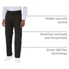 image:imageDockers Mens Classic Fit Workday Khaki Smart 360 FLEX Pants Standard and Big amp TallBlack