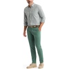image:imageDockers Mens Dockers Mens Signature Shirt Long Sleeve Classic Fit with Stain DefenderDuck Green Plaid