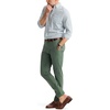 image:imageDockers Mens Dockers Mens Signature Shirt Long Sleeve Classic Fit with Stain DefenderLucent White Plaid