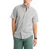 image:imageDockers Mens Dockers Mens Signature Shirt Short Sleeve Classic Fit with Stain DefenderMargate Lucent White Plaid