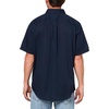 image:imageDockers Mens Dockers Mens Signature Shirt Short Sleeve Classic Fit with Stain DefenderNavy Blazer