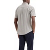 image:imageDockers Mens Dockers Mens Signature Shirt Short Sleeve Classic Fit with Stain DefenderPrescott Lucent White Plaid