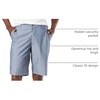 image:imageDockers Mens Perfect Short Classic Fit 105Chambray Stretch