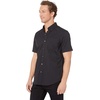 image:imageDockers Mens Regular Fit Short Sleeve Casual Shirt Standard and Big amp TallBlack