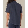 image:imageDockers Mens Regular Fit Short Sleeve Casual Shirt Standard and Big amp TallBlue Hillside