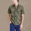 image:imageDockers Mens Regular Fit Short Sleeve Casual Shirt Standard and Big amp TallDuffel Bag Green Print